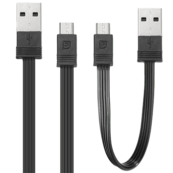 کابل تبدیل USB به MicroUSB ریمکس مدل RC-062m به طول 1 متر به همراه کابل 16 سانتی متری